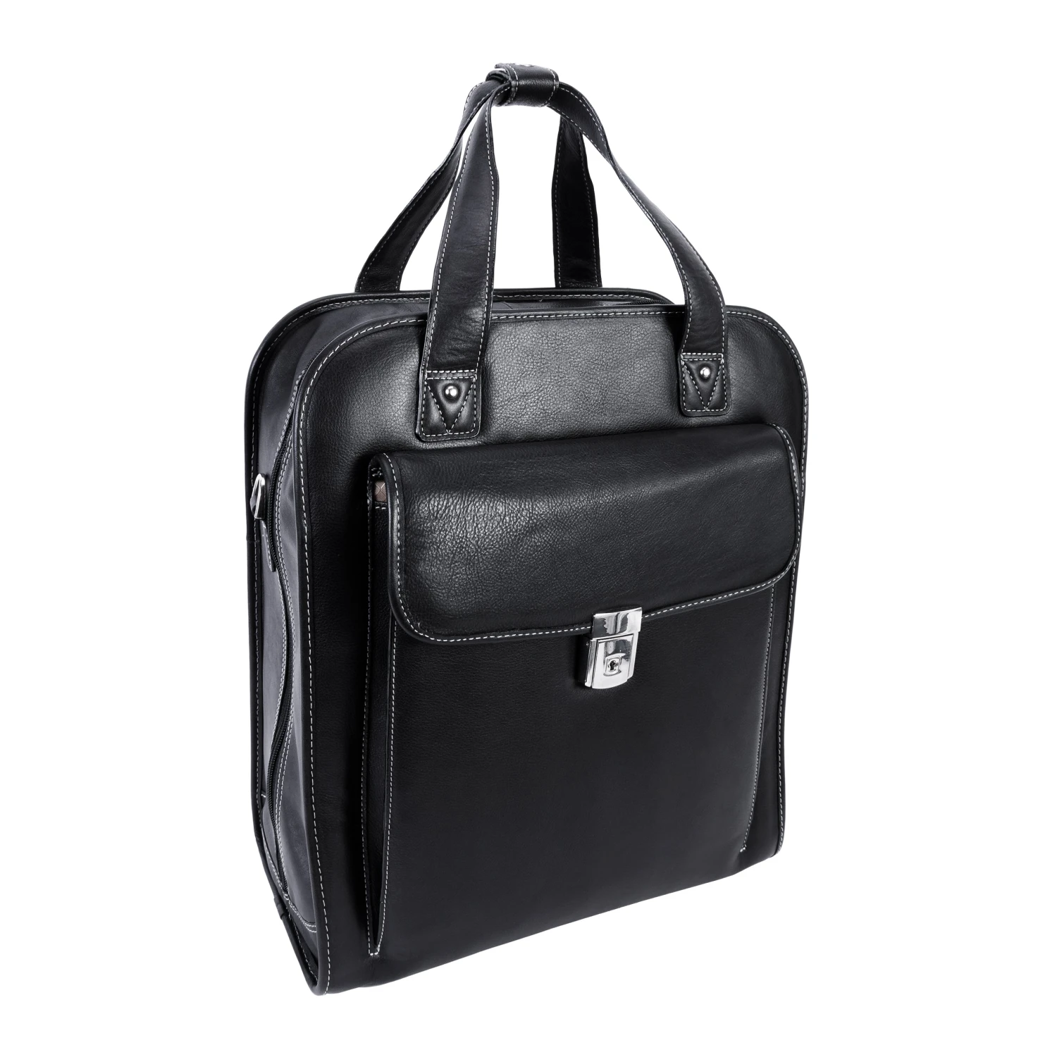 McKlein USA Pastenello 15.6" Leather Vertical Patented Detachable Wheeled Laptop Briefcase 1 McKlein USA Pastenello 15.6" Leather Vertical Patented Detachable Wheeled Laptop Briefcase