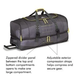 High Sierra Ultimate Access 2.0 Drop Bottom 30" 2-Wheel Wheeled Duffel Bags 19 High Sierra Ultimate Access 2.0 Drop Bottom 30" 2-Wheel Wheeled Duffel Bags -Luggage Promotion Store 097a8992da7278dd2aff93ab968ee70680ac5164fb3e5657d9751ef03ffa3854 379f2886 e5c9 4272 bba2 2c2822c77fe1
