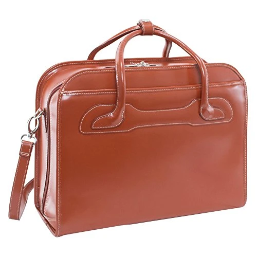 McKlein USA Willowbrook 15.6" Ladies' Leather Wheeled Laptop Briefcase 3 McKlein USA Willowbrook 15.6" Ladies' Leather Wheeled Laptop Briefcase - Image 3