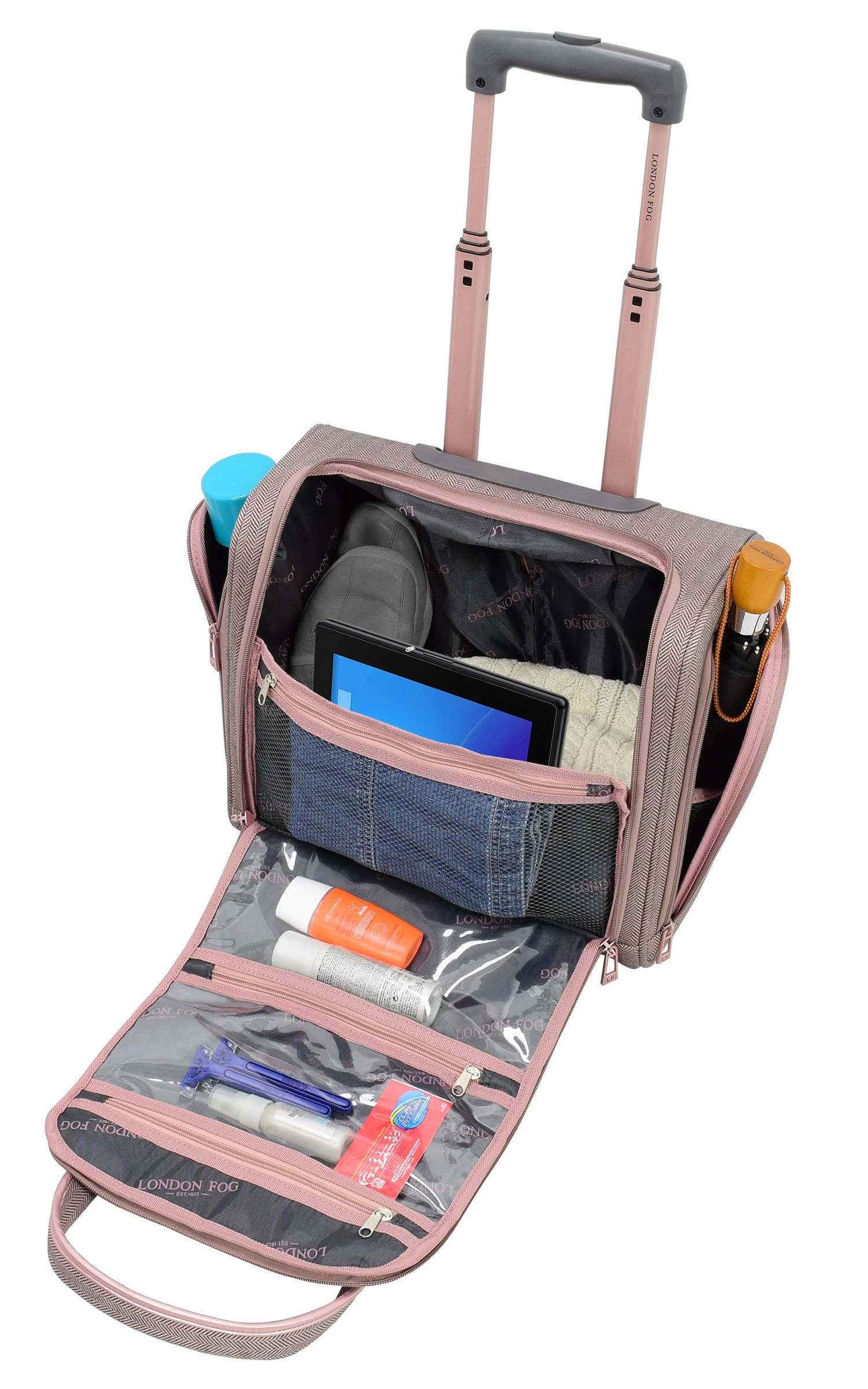 London Fog Newcastle 15" Under The Seat Bag 2 London Fog Newcastle 15" Under The Seat Bag - Image 2