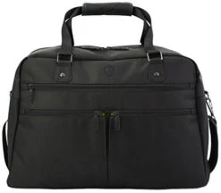 Heys America Unisex Hilite Multi-Zip Boarding Duffel With RFID Red Duffel Bag