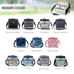 Geckobrands Medium 11 Bottle / 12 Can Cooler With Removable Hard Liner 27 Geckobrands Medium 11 Bottle / 12 Can Cooler With Removable Hard Liner -Luggage Promotion Store 101e561a737c4fd29c18e62fa7b658fa0d98607b7da2b975d40c2c05e8eb788a