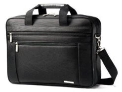 Samsonite Classic Business Perfect Fit Two Gusset Laptop Bag - 15.6"
