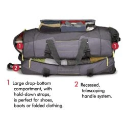 High Sierra Ultimate Access 2.0 Drop Bottom 30" 2-Wheel Wheeled Duffel Bags 20 High Sierra Ultimate Access 2.0 Drop Bottom 30" 2-Wheel Wheeled Duffel Bags -Luggage Promotion Store 1b5c44125fee4d2cc895d08f484c3a3cf6af408699ead8319144a582f0b785cb 5183c237 e456 46b4 99f5 e18d4ad64c8d