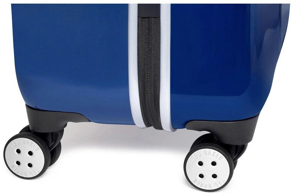 Ted Baker Hardsider Herringbone Carry-On 4-Wheel Carry-On Luggage 4 Ted Baker Hardsider Herringbone Carry-On 4-Wheel Carry-On Luggage - Image 4