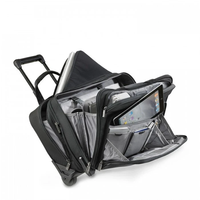 Briggs & Riley @work 2-Piece Set: Large Exp Rolling Brief & Medium Exp Briefcase 2 Briggs & Riley @work 2-Piece Set: Large Exp Rolling Brief & Medium Exp Briefcase - Image 2