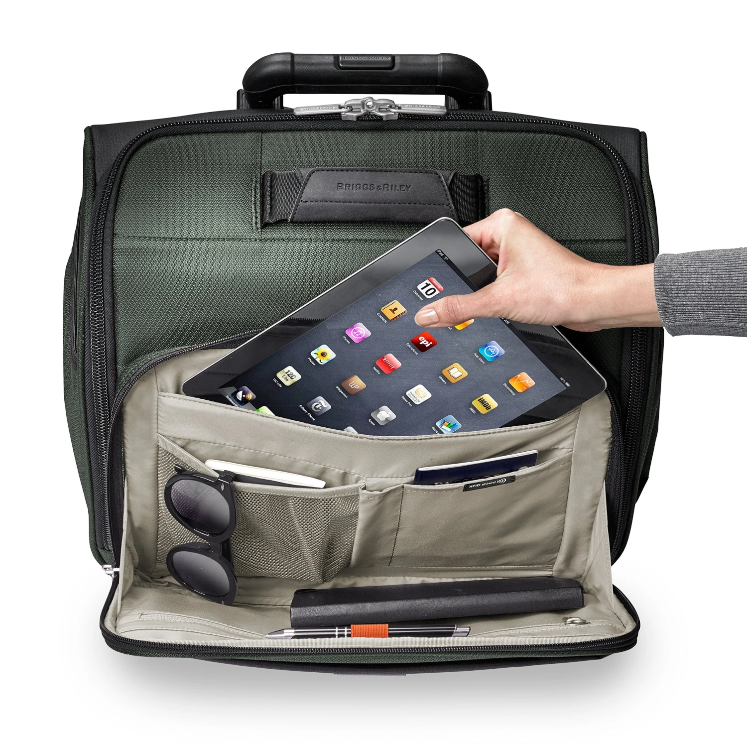 Briggs & Riley Transcend 4.0 16" 2-Wheel Underseater Luggage 12 Briggs & Riley Transcend 4.0 16" 2-Wheel Underseater Luggage - Image 12