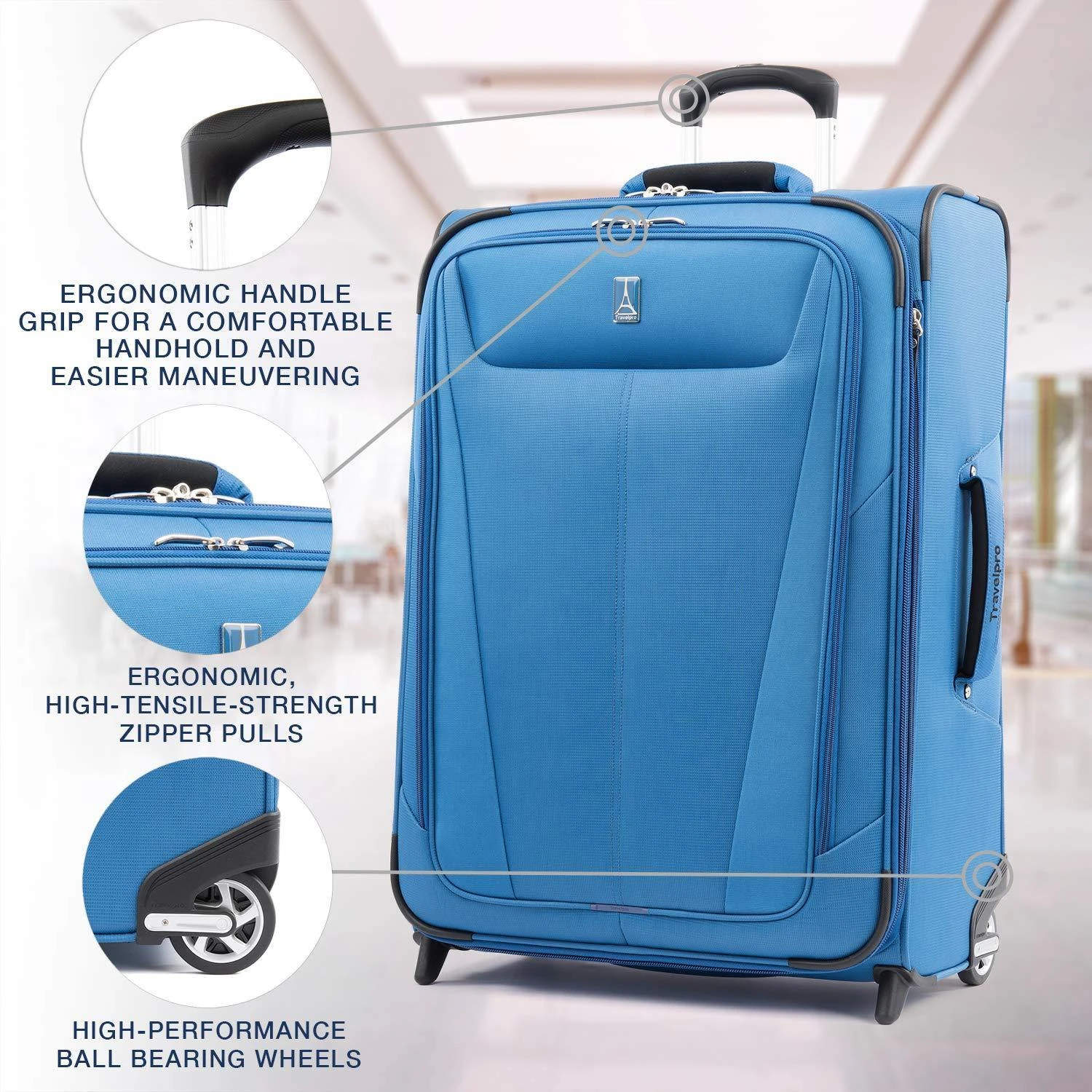 TravelPro Maxlite 5 26" 2-Wheel Medium Luggage 2 TravelPro Maxlite 5 26" 2-Wheel Medium Luggage - Image 2