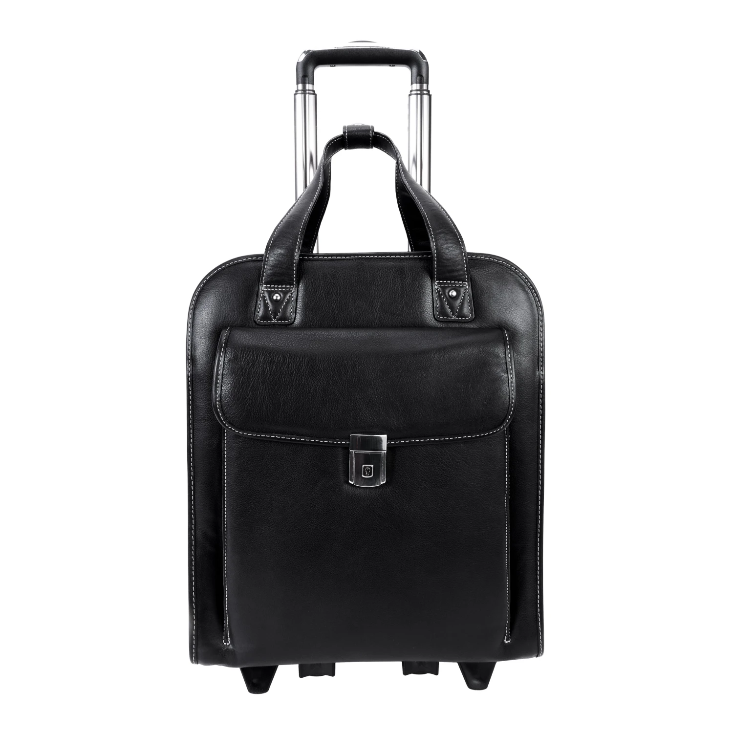 McKlein USA Pastenello 15.6" Leather Vertical Patented Detachable Wheeled Laptop Briefcase 4 McKlein USA Pastenello 15.6" Leather Vertical Patented Detachable Wheeled Laptop Briefcase - Image 4
