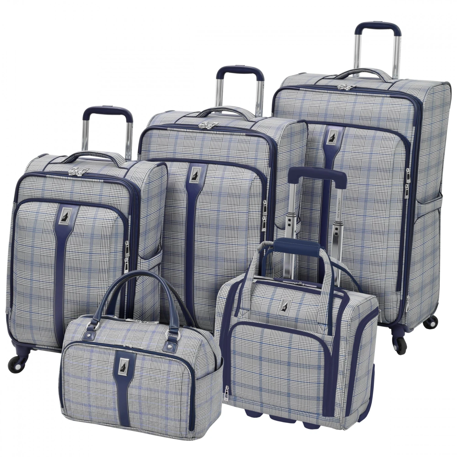 London Fog Knightsbridge 4 Piece Set 4-Wheel Luggage Sets 10 London Fog Knightsbridge 4 Piece Set 4-Wheel Luggage Sets - Image 10