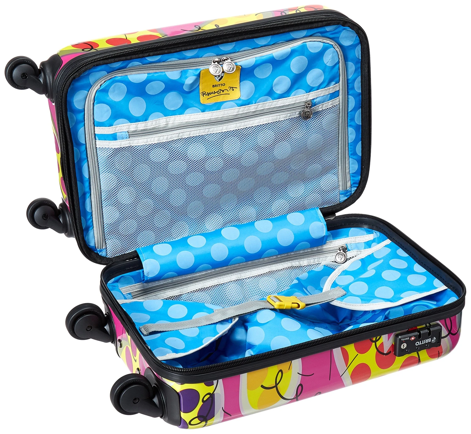 Heys America Britto 21" 4-Wheel Carry-On Luggage 3 Heys America Britto 21" 4-Wheel Carry-On Luggage - Image 3