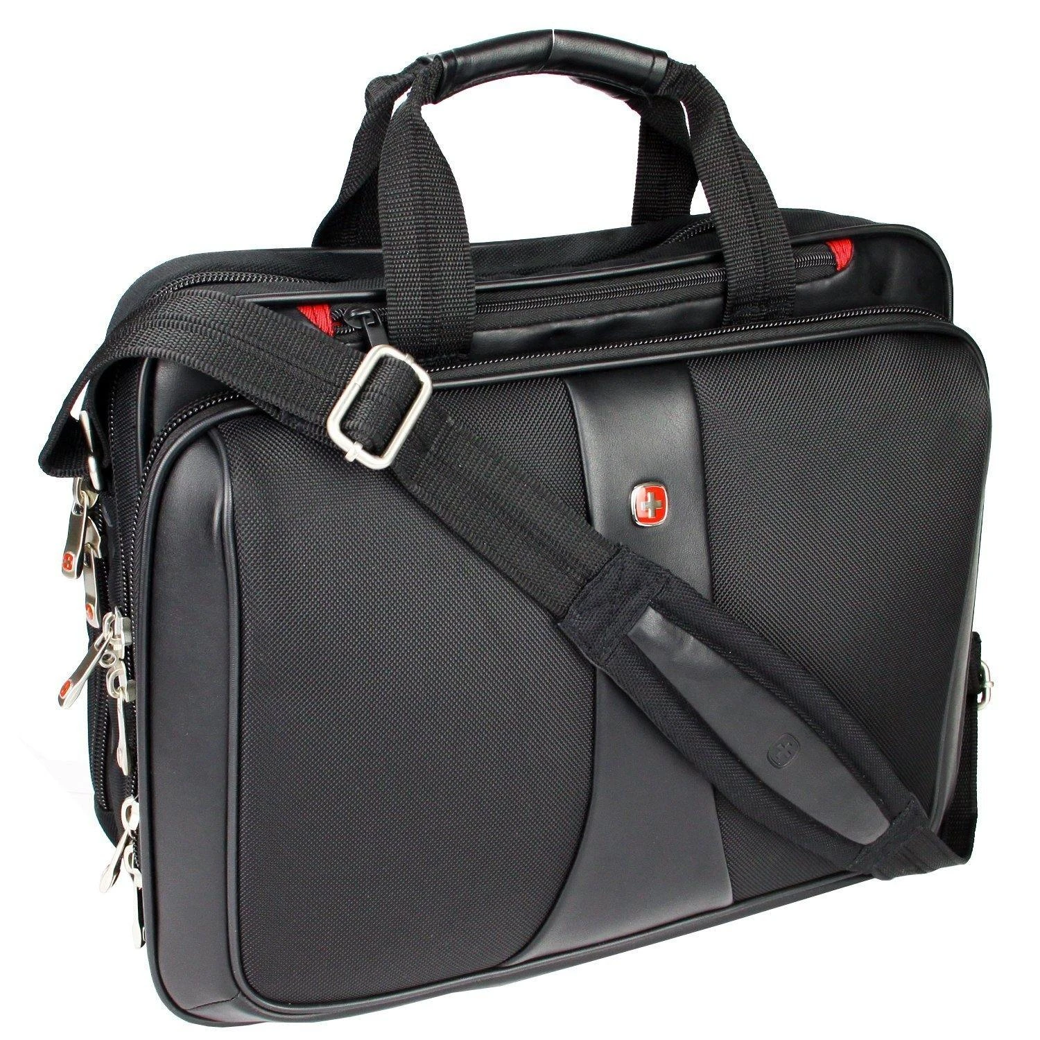Swissgear Swiss Gear Laptop Briefcase Computer Bag 3 Year Warranty Business Case Portfolio W Organizer Pockets 5 Swissgear Swiss Gear Laptop Briefcase Computer Bag 3 Year Warranty Business Case Portfolio W Organizer Pockets - Image 5