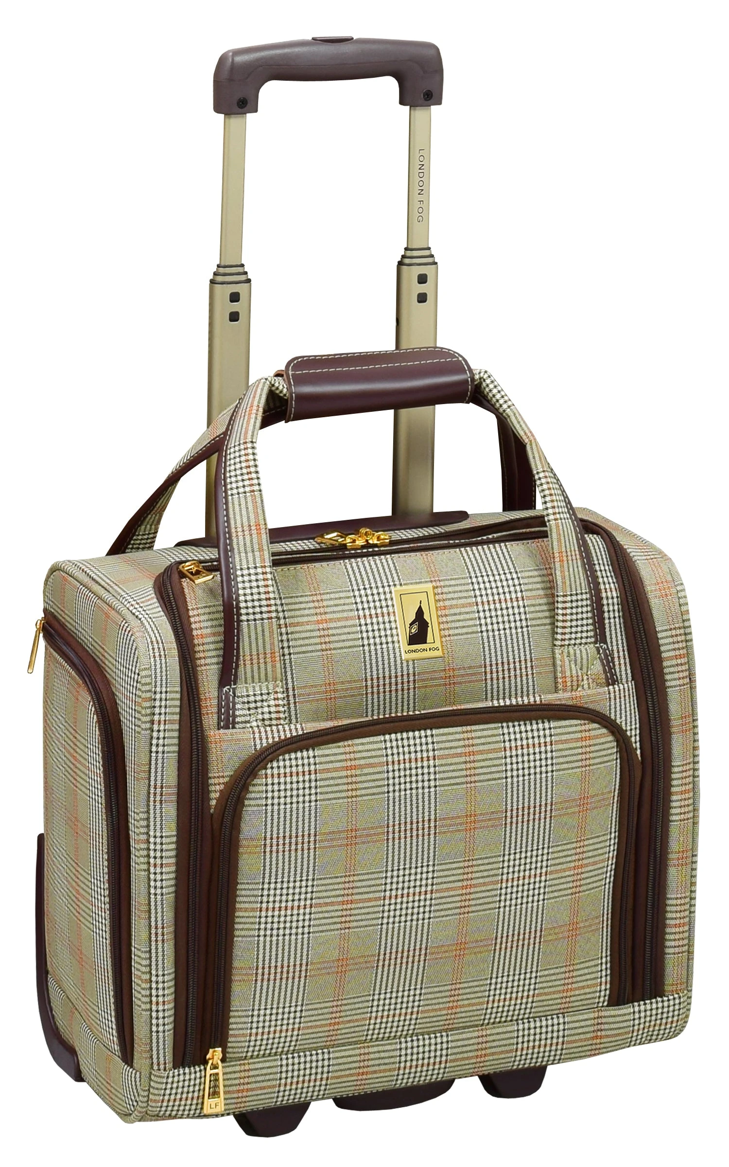 London Fog Knightsbridge 15" 2-Wheel Under The Seat Bag 1 London Fog Knightsbridge 15" 2-Wheel Under The Seat Bag