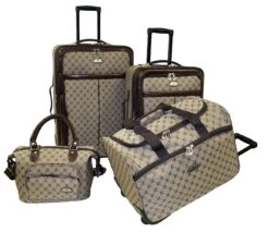 American Flyer Signature 4 Piece Set -Wheel Luggage Sets