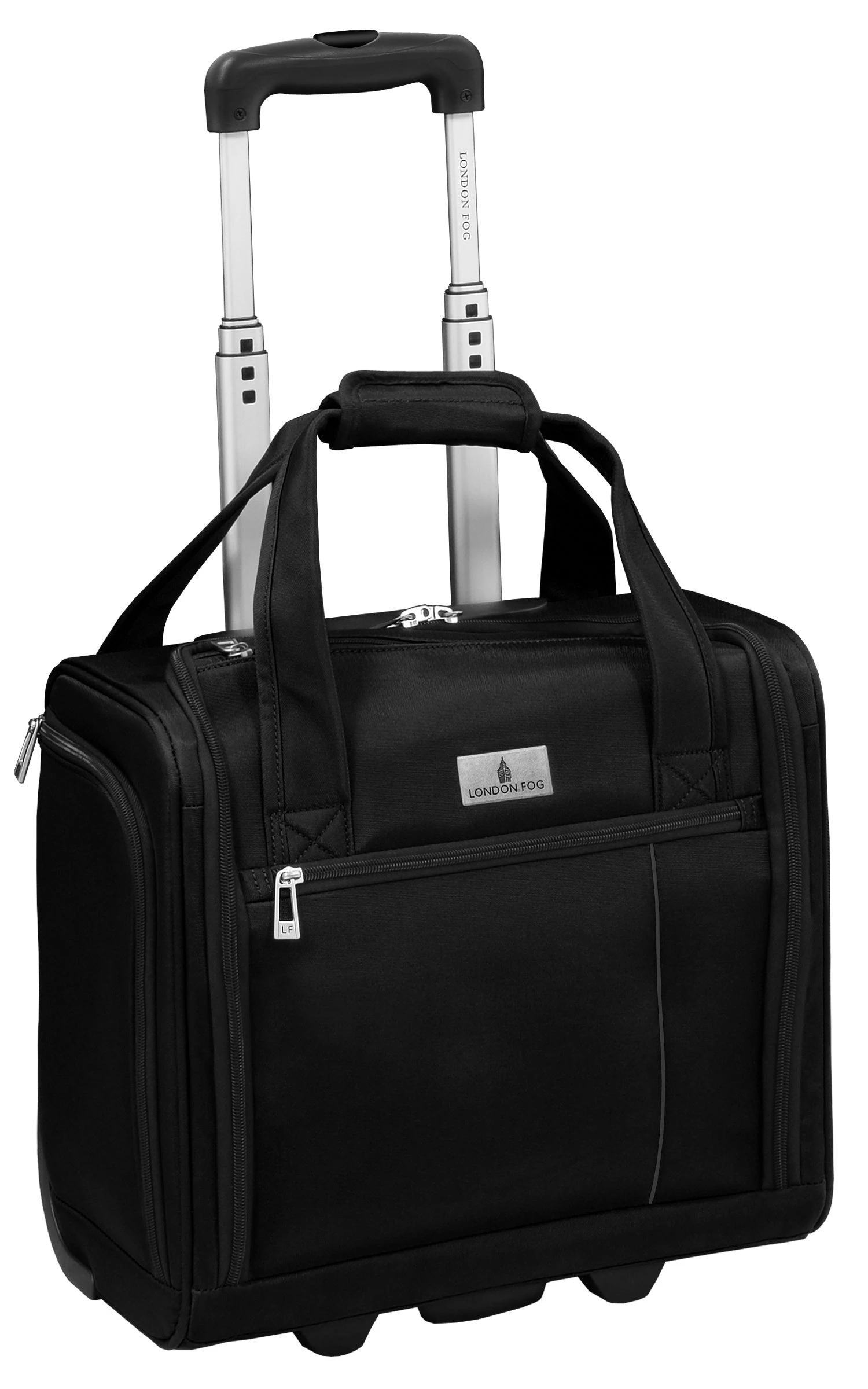 London Fog Cranford Collection 15" 2-Wheel Wheeled Boarding Bag 1 London Fog Cranford Collection 15" 2-Wheel Wheeled Boarding Bag