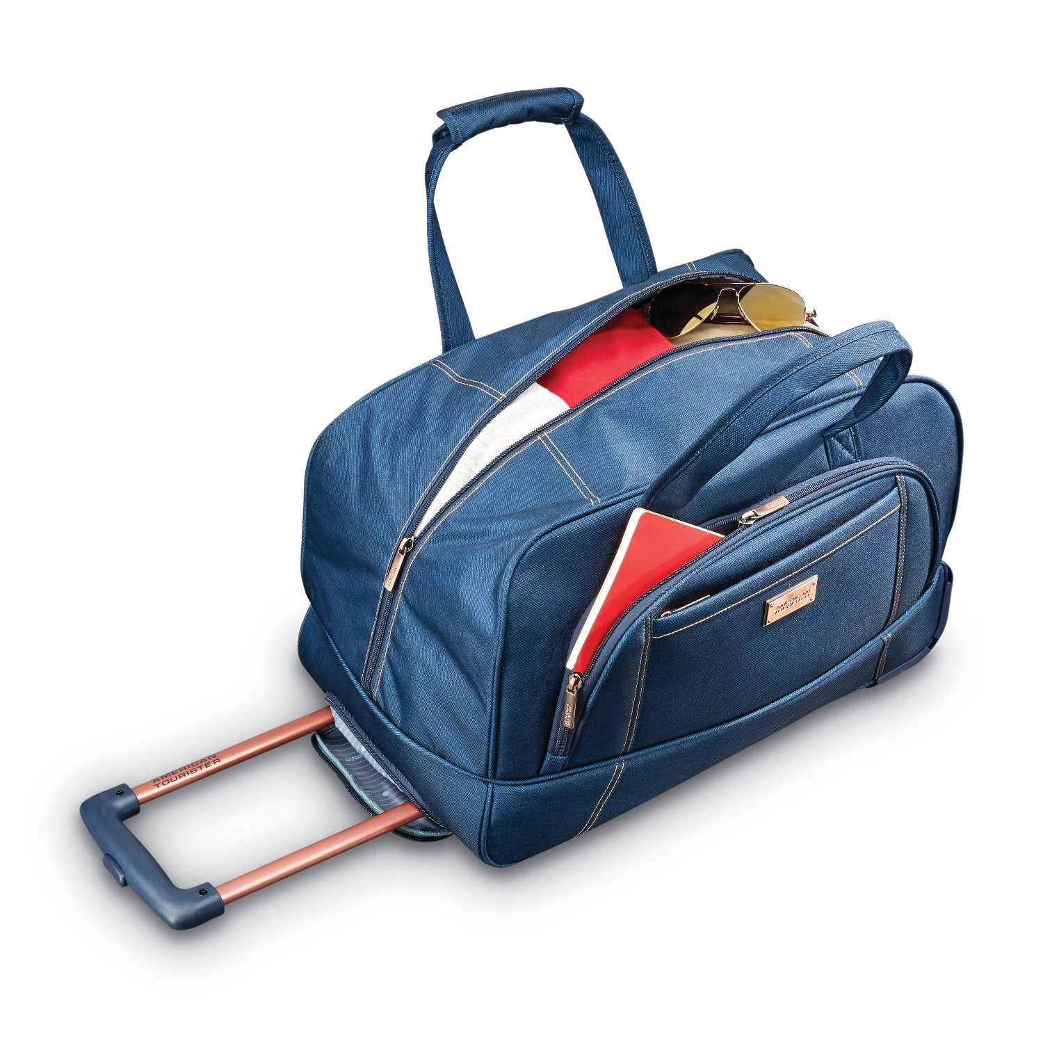 American Tourister Belle Voyage 20" 4-Wheel Wheeled Duffel Bags 2 American Tourister Belle Voyage 20" 4-Wheel Wheeled Duffel Bags - Image 2