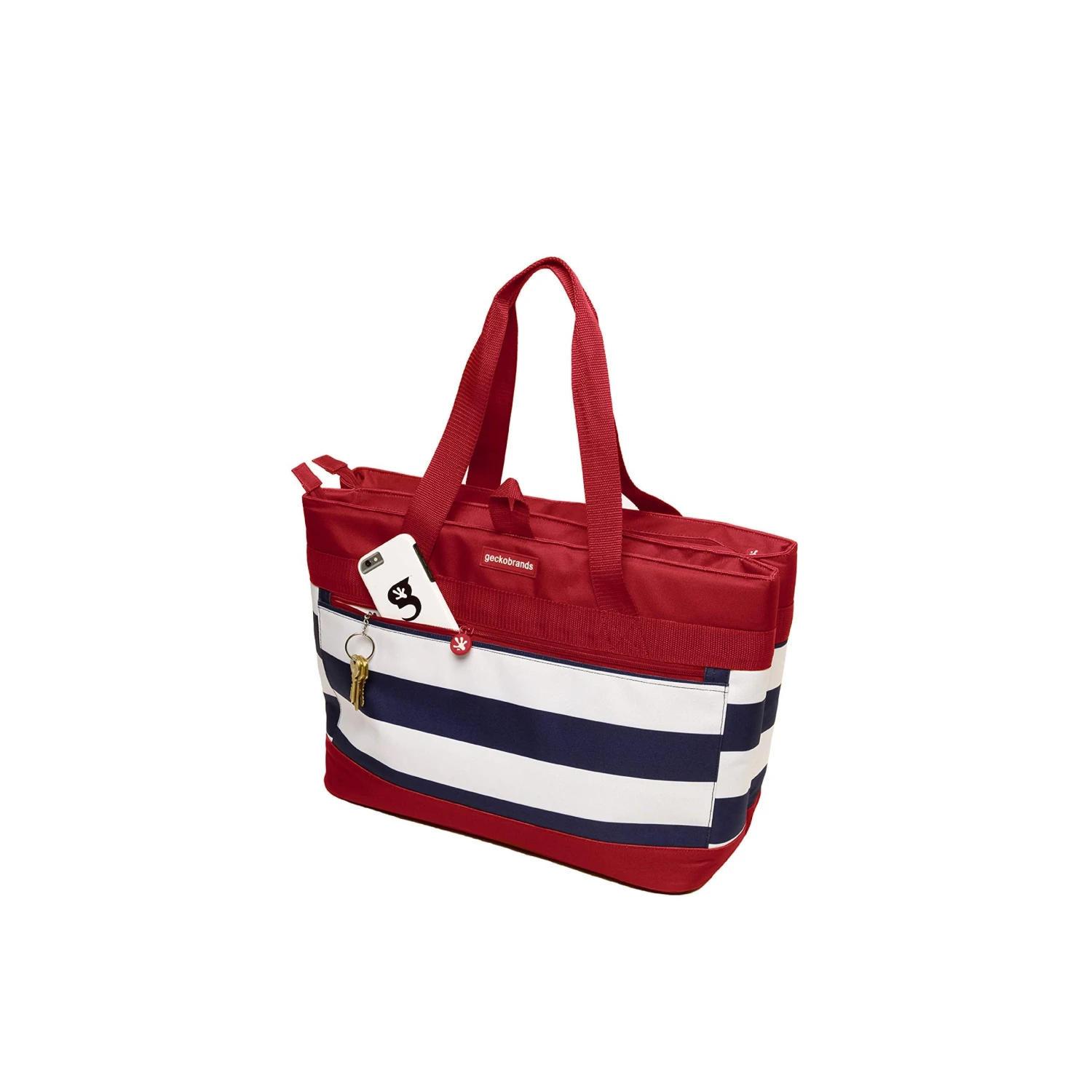 Geckobrands 2 Compartment Tote Cooler 15 Geckobrands 2 Compartment Tote Cooler - Image 15