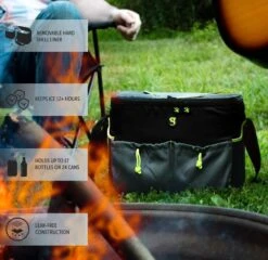 Geckobrands Large 15 Bottle / 24 Can Cooler With Removable Hard Liner 32 Geckobrands Large 15 Bottle / 24 Can Cooler With Removable Hard Liner -Luggage Promotion Store 42acb855e06ac962e58ea4d7dce27f9c5429aee89ada80b1fd012e2c00417fca