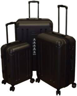 Kenneth Cole 8 Wheelin Collection Lightweight 3-PC Expandable Hardside Spinner Set -Luggage Promotion Store 46103cfd71abf478eb6b4911f0e7cfd96b6becb1552672292132079afcf7da8b