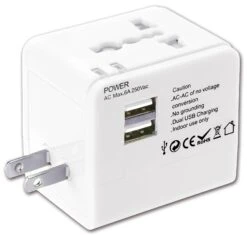 Lewis N. Clark Global Adapter With 2.4A Dual USB Charger 17 Lewis N. Clark Global Adapter With 2.4A Dual USB Charger -Luggage Promotion Store 47eb21a7324e72d2e108890d2b3829bab2e64a0f77f6af94905572a4fe4ef577
