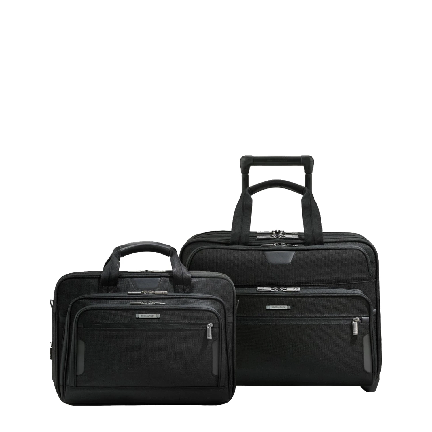 Briggs & Riley @work 2-Piece Set: Large Exp Rolling Brief & Medium Exp Briefcase 1 Briggs & Riley @work 2-Piece Set: Large Exp Rolling Brief & Medium Exp Briefcase