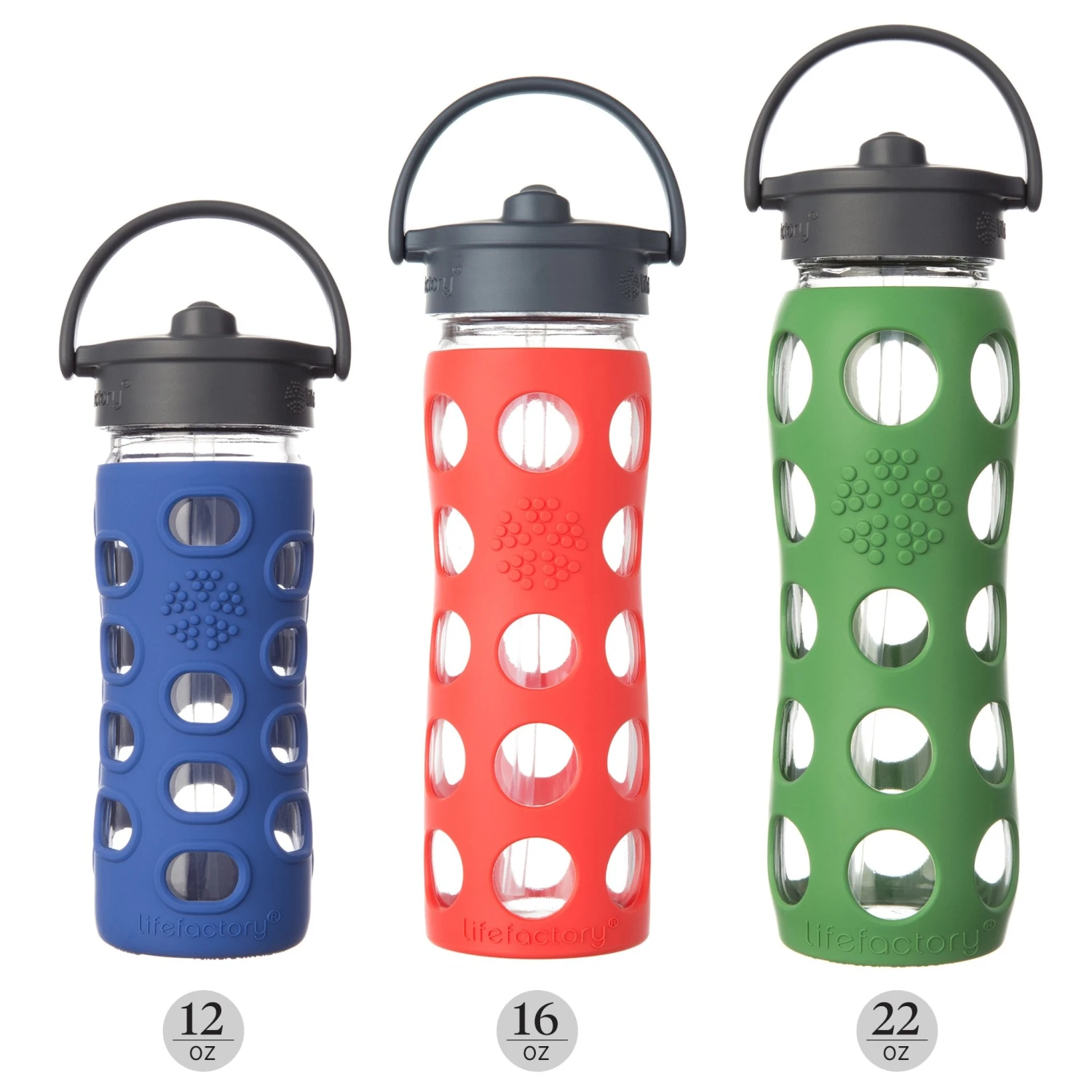 Lifefactory 22 Ounce Glass Bottle With Straw Cap And Silicone Sleeve 6 Lifefactory 22 Ounce Glass Bottle With Straw Cap And Silicone Sleeve - Image 6