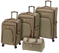 London Fog Cambridge 4 Piece Set 4-Wheel Luggage Sets 5 London Fog Cambridge 4 Piece Set 4-Wheel Luggage Sets -Luggage Promotion Store 4abb6f6838a557d9141a566bc5b0fab61ad642032d8f45ab9ccfa9db2f10b2b0