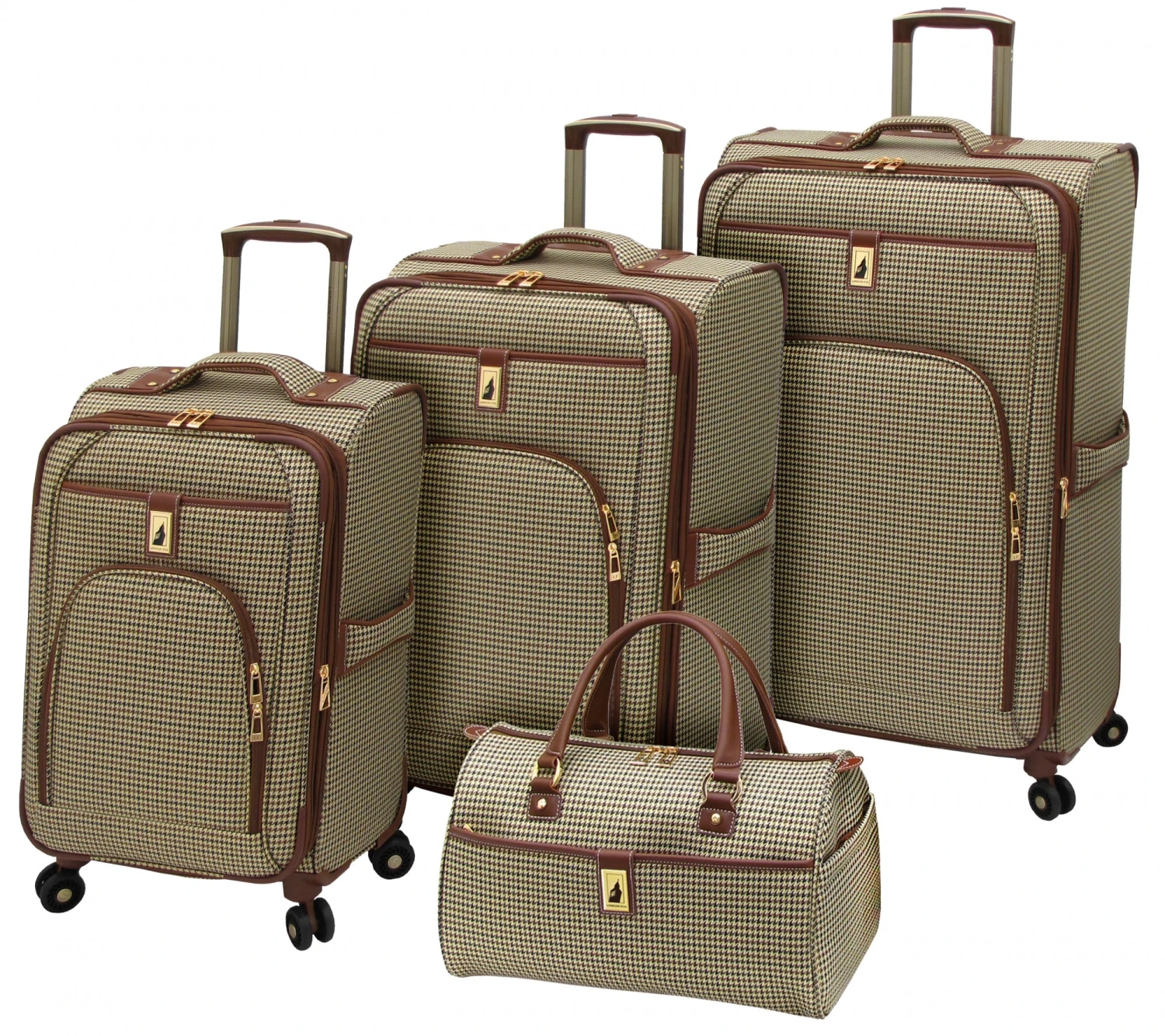 London Fog Cambridge 4 Piece Set 4-Wheel Luggage Sets 3 London Fog Cambridge 4 Piece Set 4-Wheel Luggage Sets - Image 3