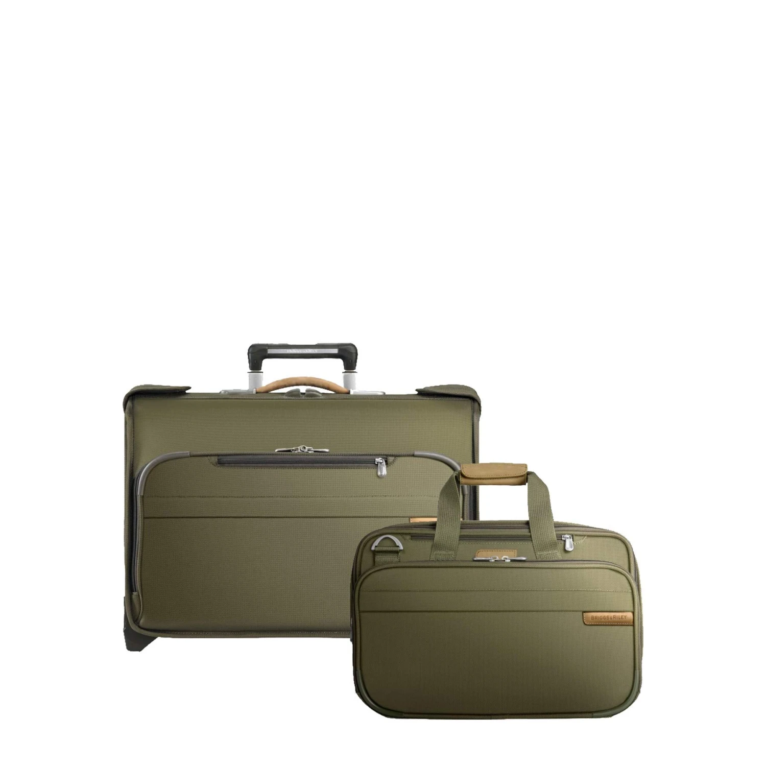 Briggs & Riley Baseline 2-Piece Set: Carry-On Wheeled Garment Bag & Exp Cabin Bag 10 Briggs & Riley Baseline 2-Piece Set: Carry-On Wheeled Garment Bag & Exp Cabin Bag - Image 10