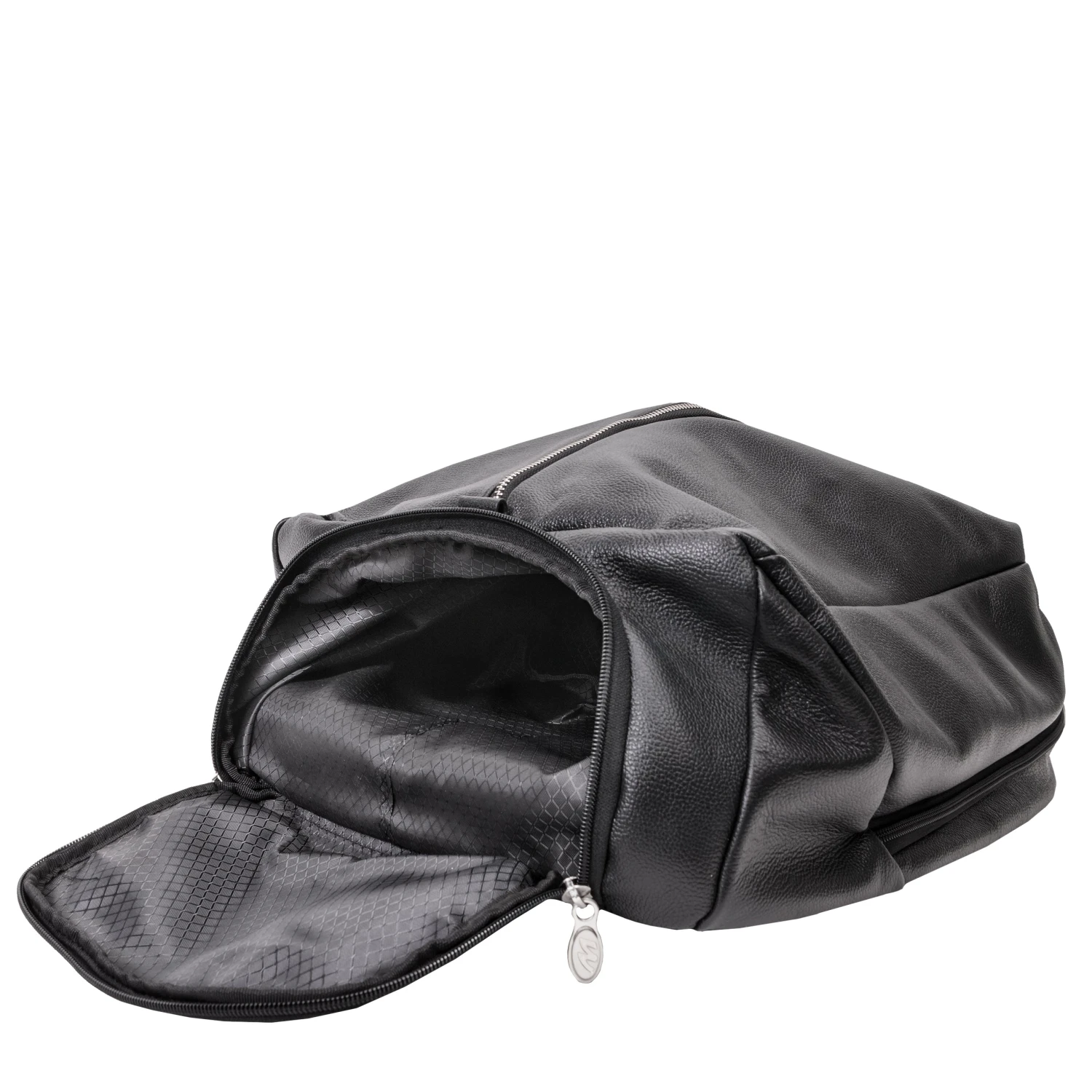 McKlein USA South Shore 17" Leather Carry-All Laptop & Tablet Overnight Backpack 18 McKlein USA South Shore 17" Leather Carry-All Laptop & Tablet Overnight Backpack - Image 18