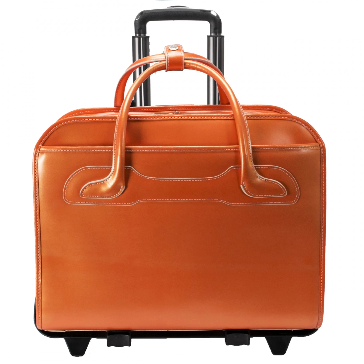 McKlein USA Willowbrook 15.6" Ladies' Leather Wheeled Laptop Briefcase 8 McKlein USA Willowbrook 15.6" Ladies' Leather Wheeled Laptop Briefcase - Image 8