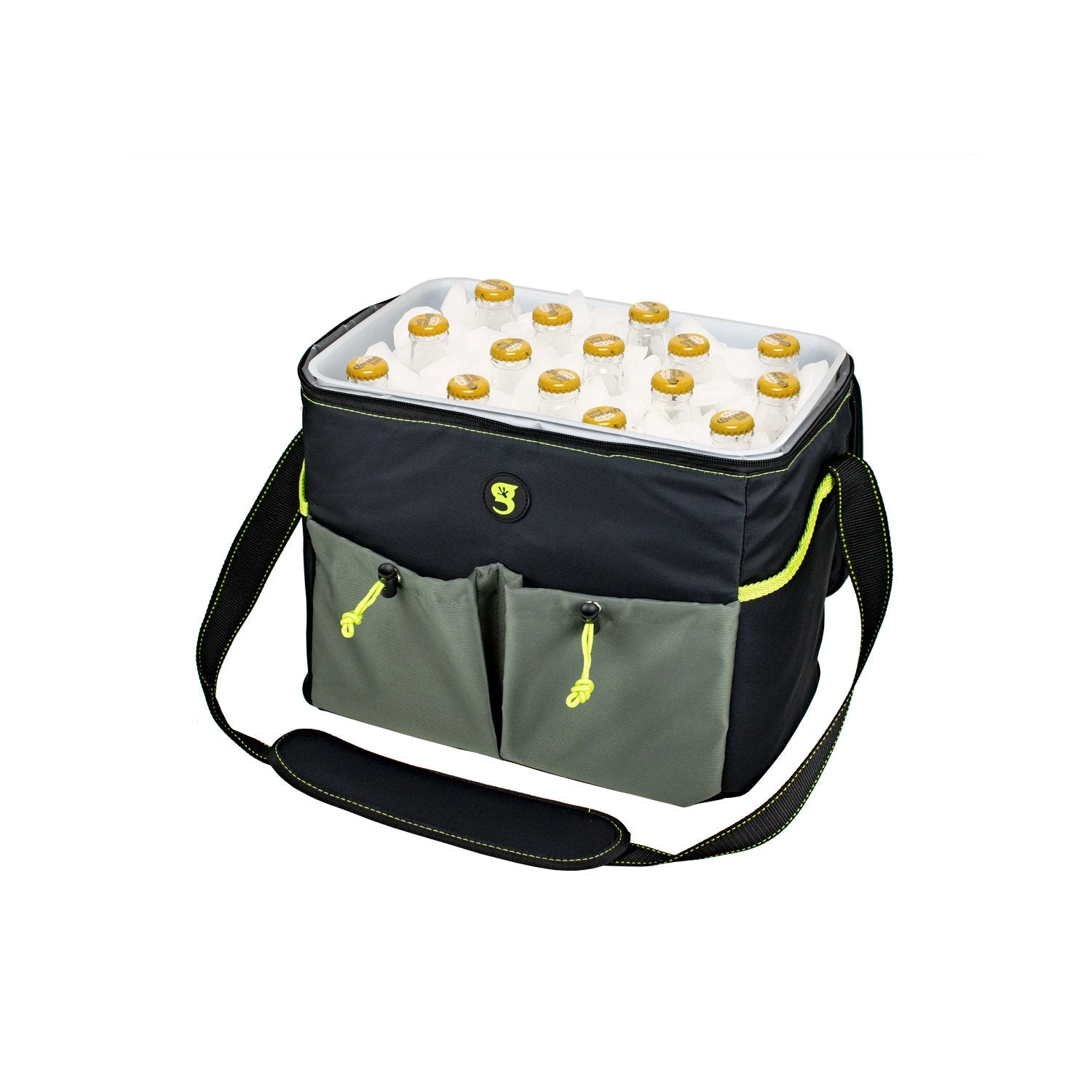 Geckobrands Large 15 Bottle / 24 Can Cooler With Removable Hard Liner 6 Geckobrands Large 15 Bottle / 24 Can Cooler With Removable Hard Liner - Image 6