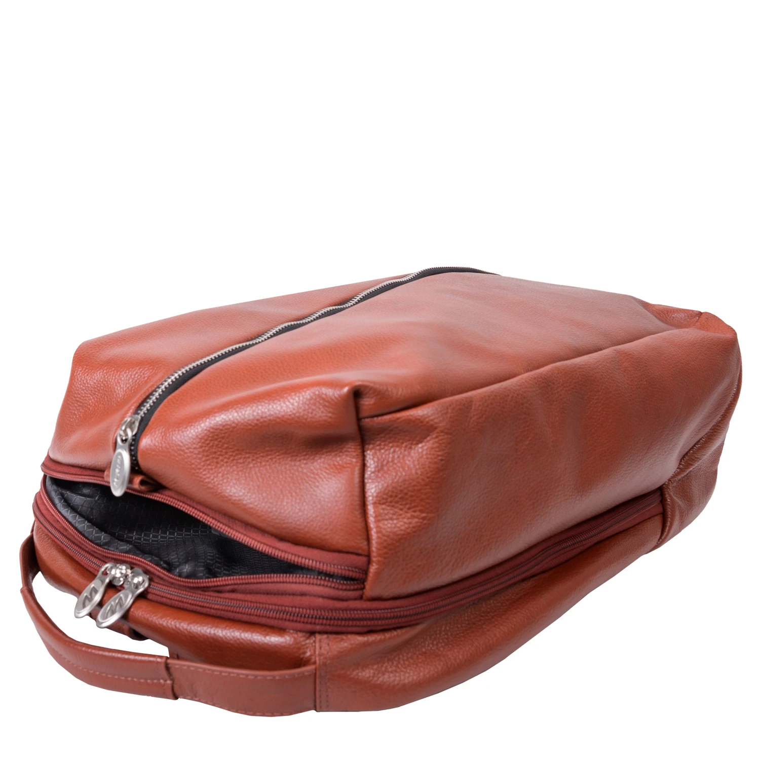 McKlein USA South Shore 17" Leather Carry-All Laptop & Tablet Overnight Backpack 8 McKlein USA South Shore 17" Leather Carry-All Laptop & Tablet Overnight Backpack - Image 8