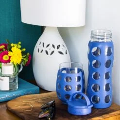 Lifefactory 22 Ounce Glass Bottle With Flip Cap And Silicone Sleeve 9 Lifefactory 22 Ounce Glass Bottle With Flip Cap And Silicone Sleeve -Luggage Promotion Store 67b82fc84400161103a589d0ec7aa34ce42550d34e702c7df63f3d5441a0d078