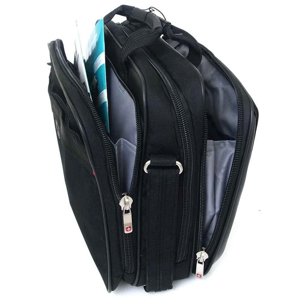 Swissgear Swiss Gear Laptop Briefcase Computer Bag 3 Year Warranty Business Case Portfolio W Organizer Pockets 9 Swissgear Swiss Gear Laptop Briefcase Computer Bag 3 Year Warranty Business Case Portfolio W Organizer Pockets - Image 9
