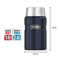 Thermos SS Vac Ins 24oz Food Jar -Luggage Promotion Store 6946afa7127ff4c68cd1d105452b377a28e94d4d678eded72ee706e72dfbe11e