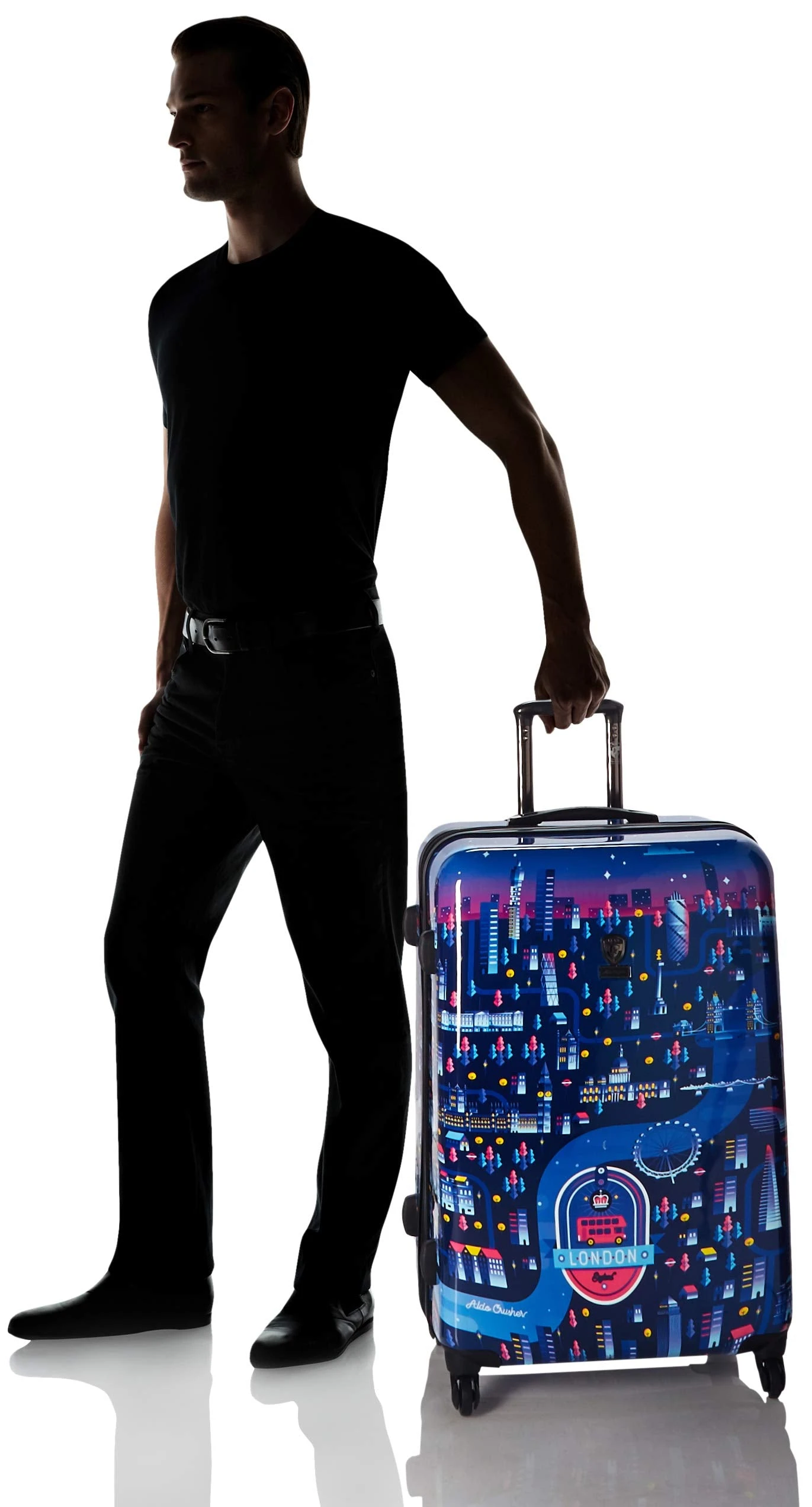 Heys America Aldo Crusher Twilight 30" 4-Wheel Large Luggage 6 Heys America Aldo Crusher Twilight 30" 4-Wheel Large Luggage - Image 6