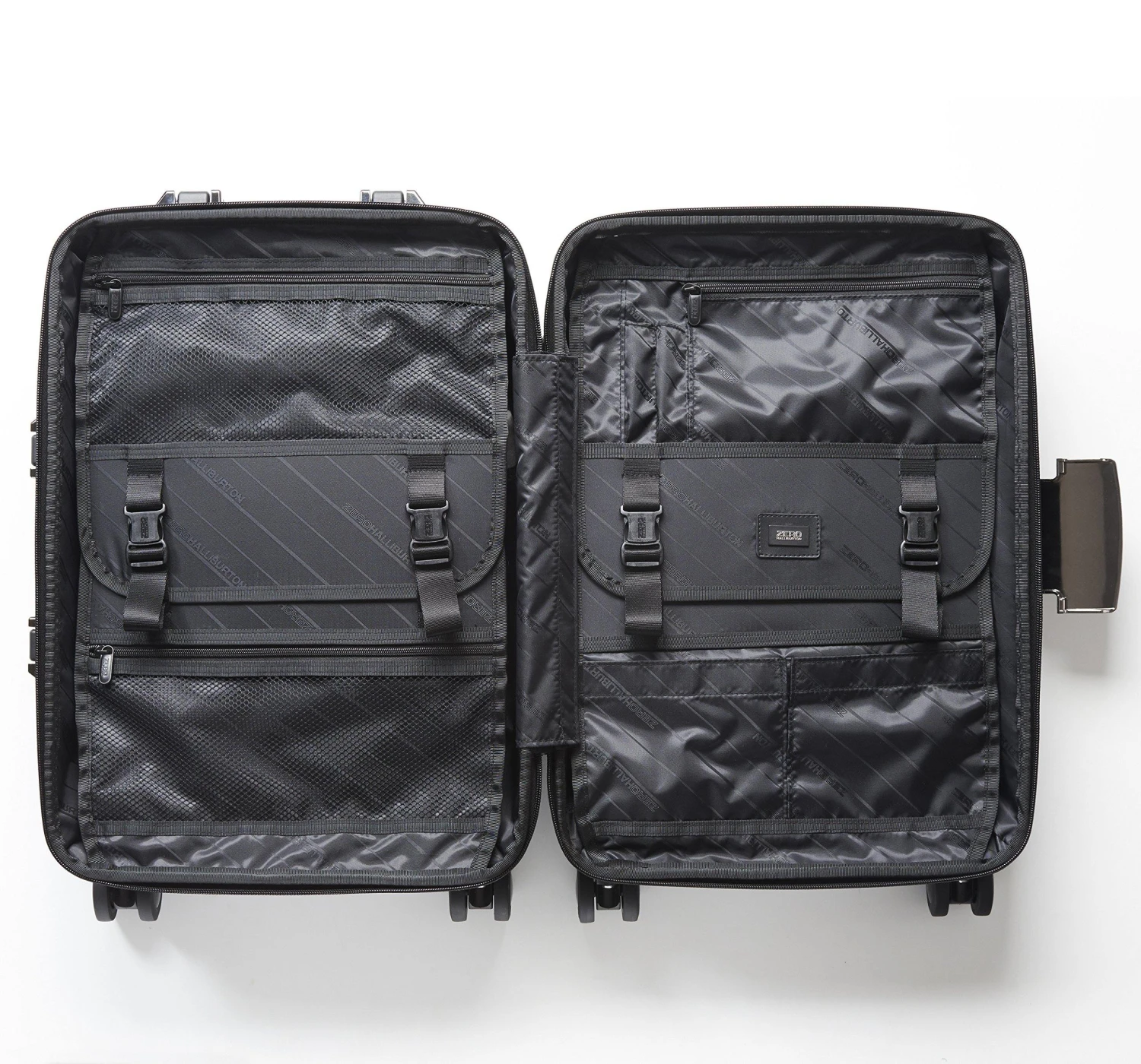 ZERO Halliburton Zro 20" International Carry-On 4-Wheel Spinner Zro20-Gm 6 ZERO Halliburton Zro 20" International Carry-On 4-Wheel Spinner Zro20-Gm - Image 6