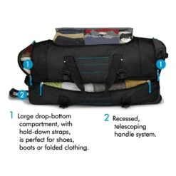 High Sierra Ultimate Access 2.0 Drop Bottom 30" 2-Wheel Wheeled Duffel Bags 15 High Sierra Ultimate Access 2.0 Drop Bottom 30" 2-Wheel Wheeled Duffel Bags -Luggage Promotion Store 6d4602b92080369cddf00592002f14f4d3f6d0d9d13f5f57c10353fcfc991655 92a0d8b7 51a4 45a7 9b4b a3cf9a2d6243