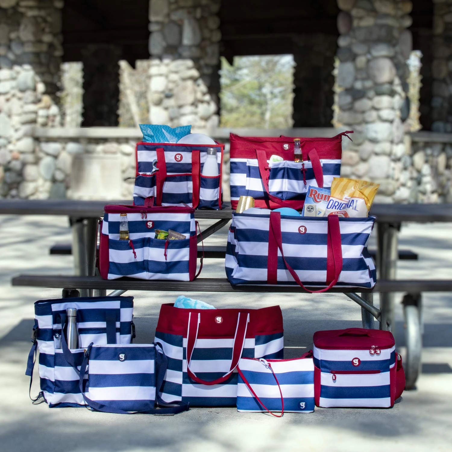 Geckobrands 2 Compartment Tote Cooler 12 Geckobrands 2 Compartment Tote Cooler - Image 12