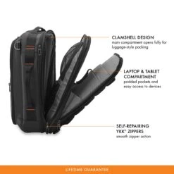 Briggs & Riley ZDX Convertible Backpack Duffel Carry-on, Medium 8 Briggs & Riley ZDX Convertible Backpack Duffel Carry-on, Medium -Luggage Promotion Store 709de4001129b2e4e28ddabcdad09488ea1b819780d9a4bacc104455f1ae3407