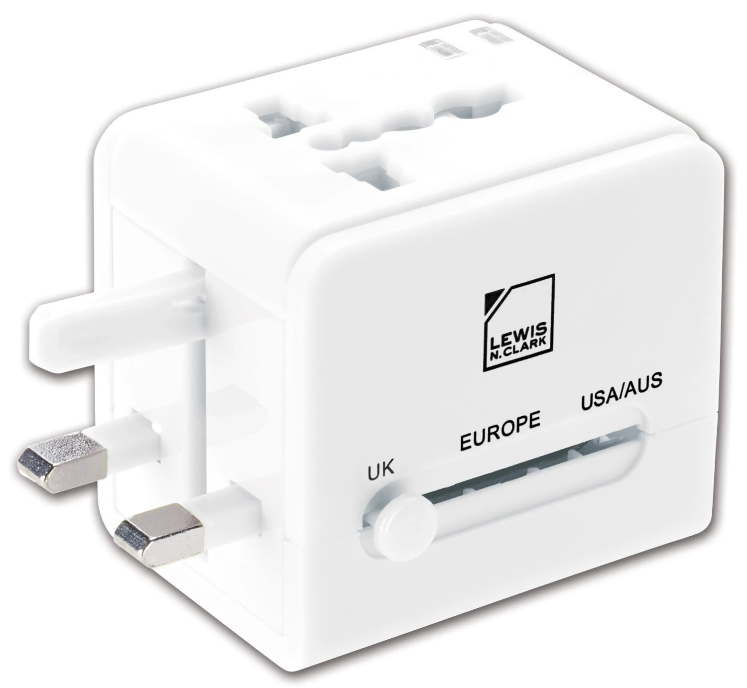 Lewis N. Clark Global Adapter With 2.4A Dual USB Charger 9 Lewis N. Clark Global Adapter With 2.4A Dual USB Charger - Image 9