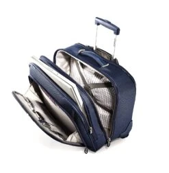Samsonite Silhouette 12 Ss Mobile Office Wheeled Sapphire