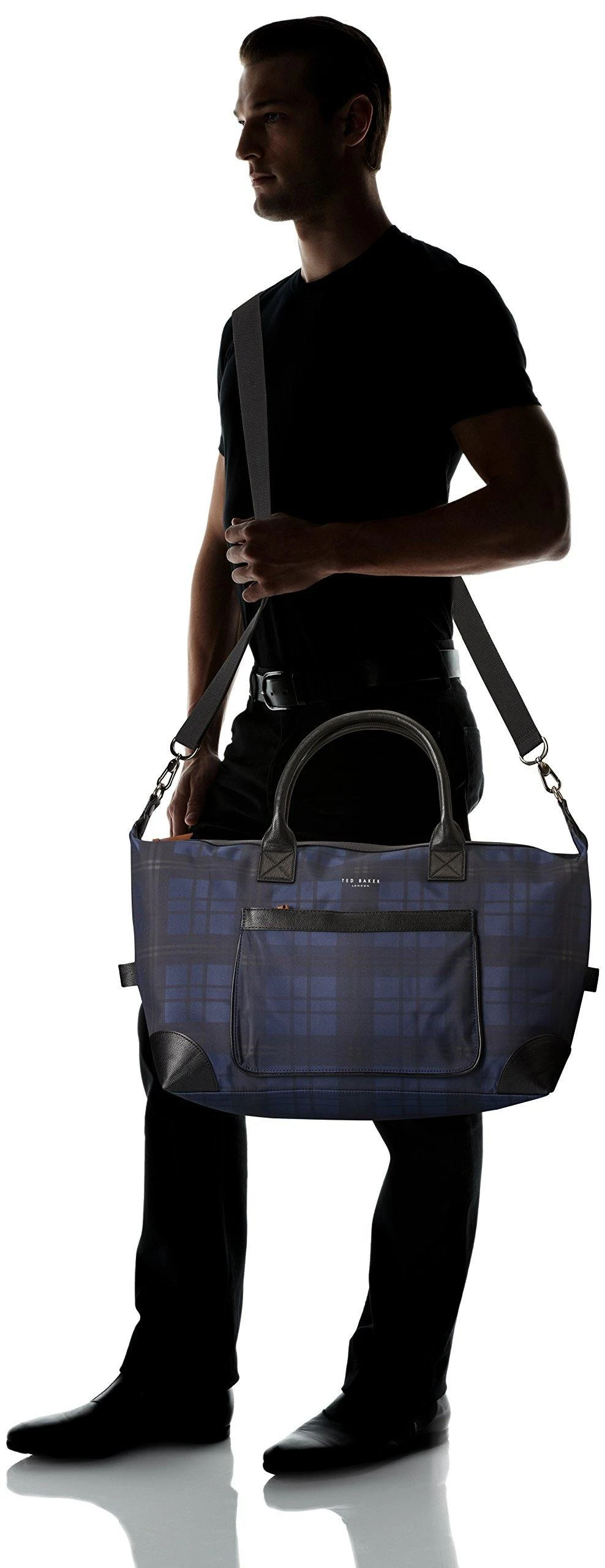 Ted Baker Radayo Checked Holdall Bag 6 Ted Baker Radayo Checked Holdall Bag - Image 6