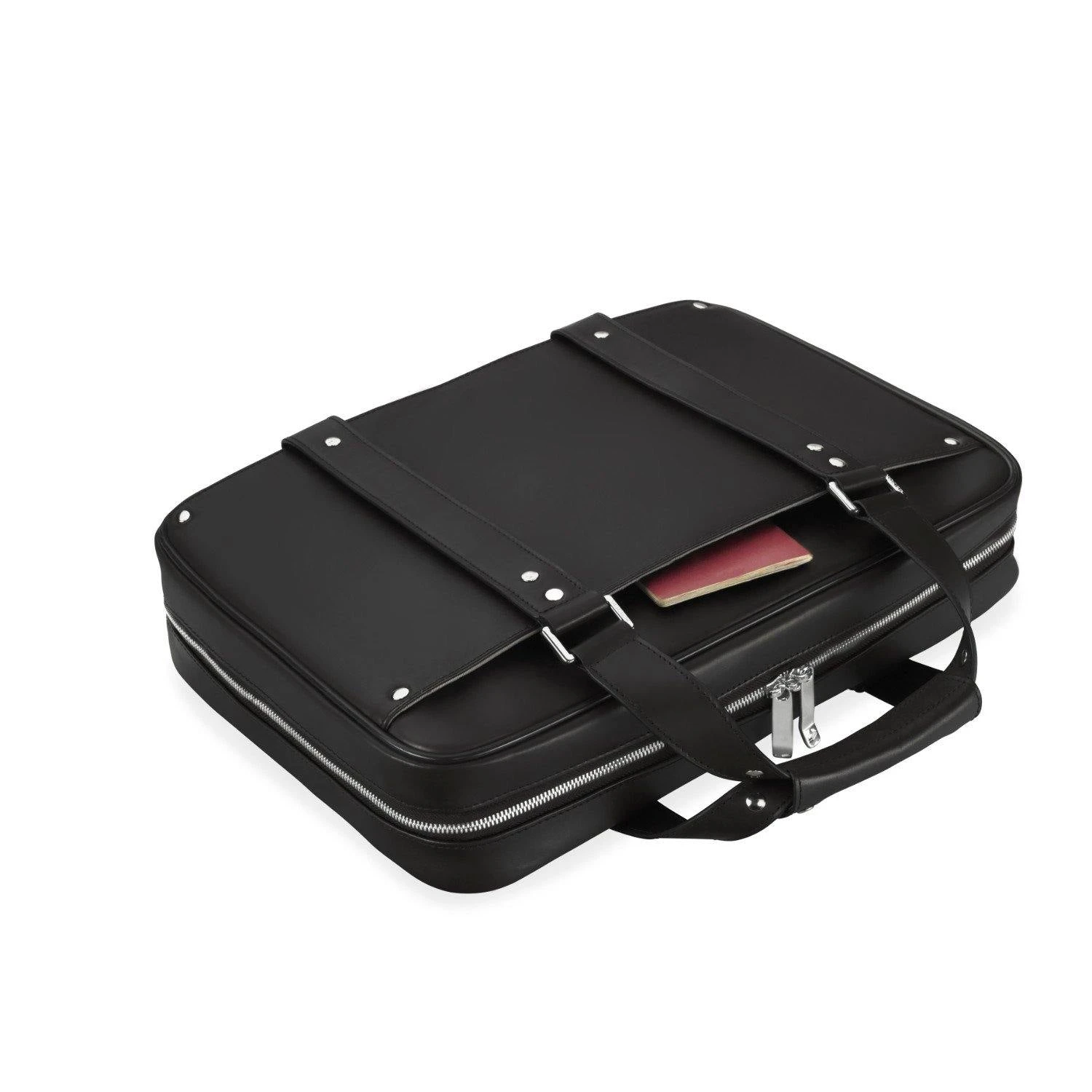 Vocier 2-Piece Travel Set Leather Travel Bag & Leather Briefcase 6 Vocier 2-Piece Travel Set Leather Travel Bag & Leather Briefcase - Image 6