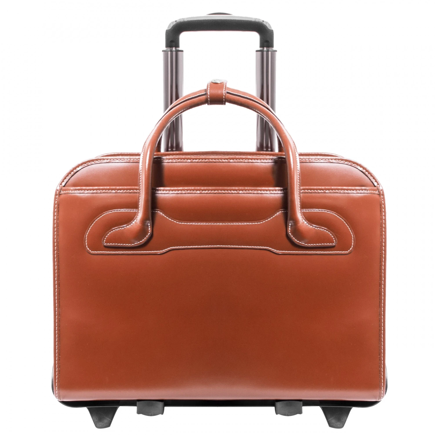 McKlein USA Willowbrook 15.6" Ladies' Leather Wheeled Laptop Briefcase 4 McKlein USA Willowbrook 15.6" Ladies' Leather Wheeled Laptop Briefcase - Image 4