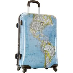 Heys America Journey-Maps 26" 4-Wheel Medium Luggage