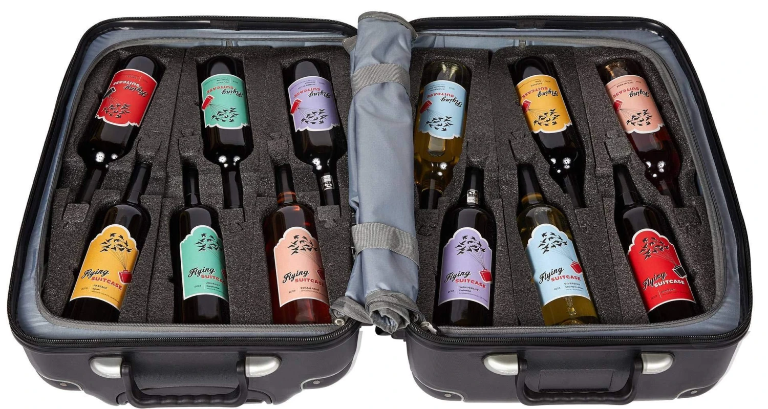 VinGardeValise Grande 05 - 12 Bottle Wine Travel Suitcase 3 VinGardeValise Grande 05 - 12 Bottle Wine Travel Suitcase - Image 3