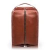 McKlein USA South Shore 17" Leather Carry-All Laptop & Tablet Overnight Backpack