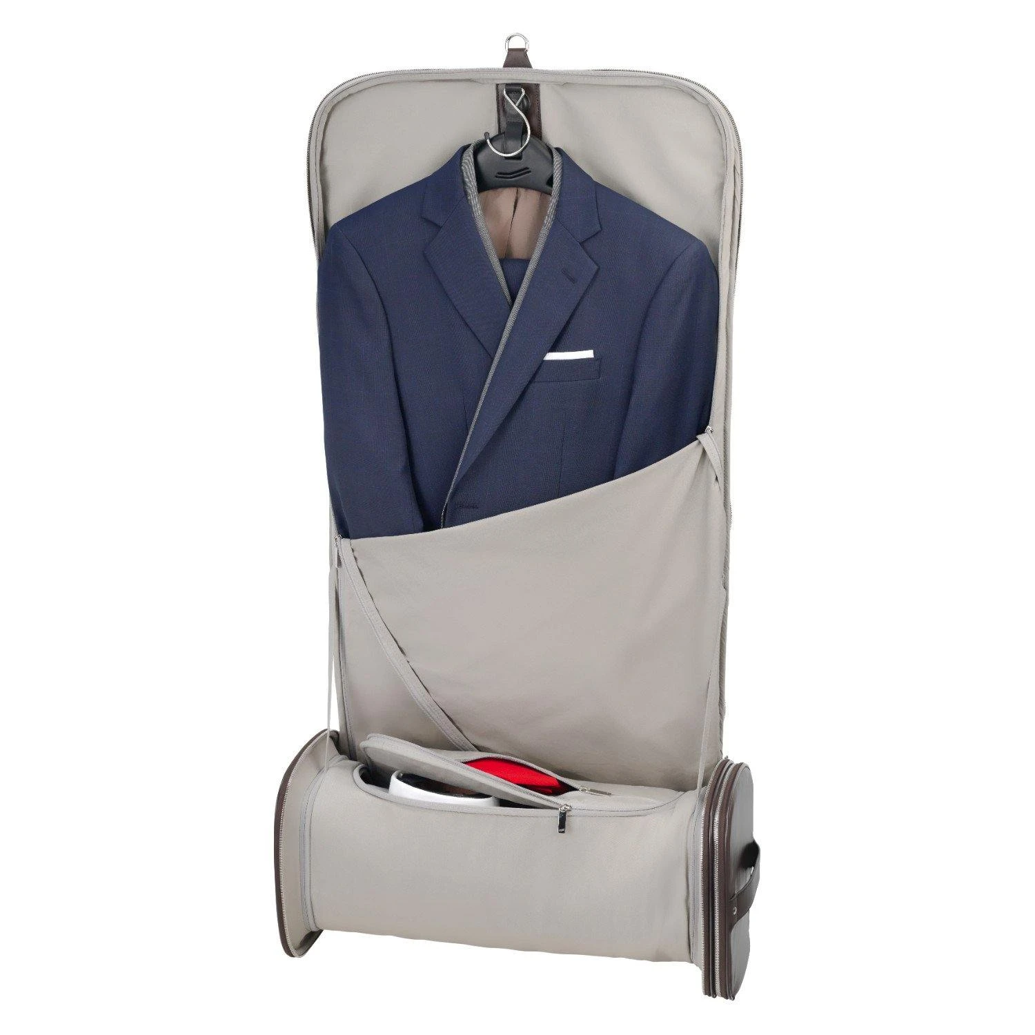 Vocier 2-Piece Travel Set Leather Travel Bag & Leather Briefcase 11 Vocier 2-Piece Travel Set Leather Travel Bag & Leather Briefcase - Image 11